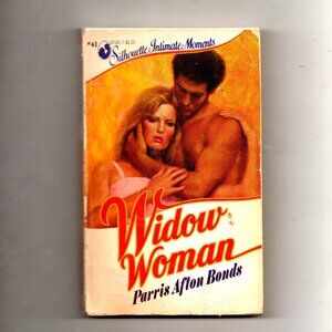 Vintage Romance Novel - Widow Woman - Parris Afton Bonds